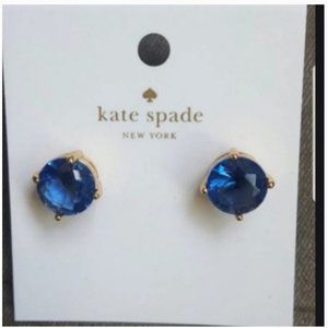 kate spade Jewelry - Kate spade royal blue stud earrings nwt kate spade Jewelry - Kate spade royal blue stud earrings nwt